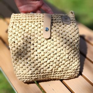 It is the perfect size for your small needs. Phone,pen,parfume, etc.